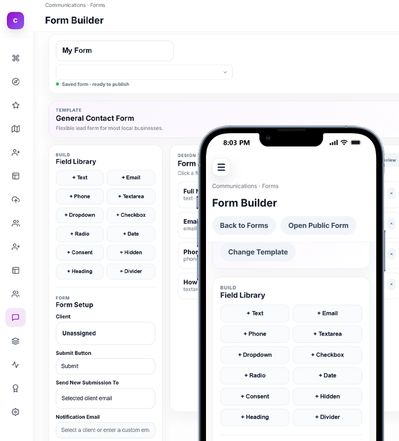 CMSPost industry-specific forms workflow