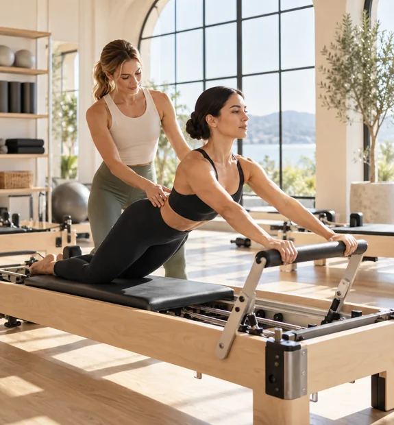 Pilates Studios industry marketing photograph